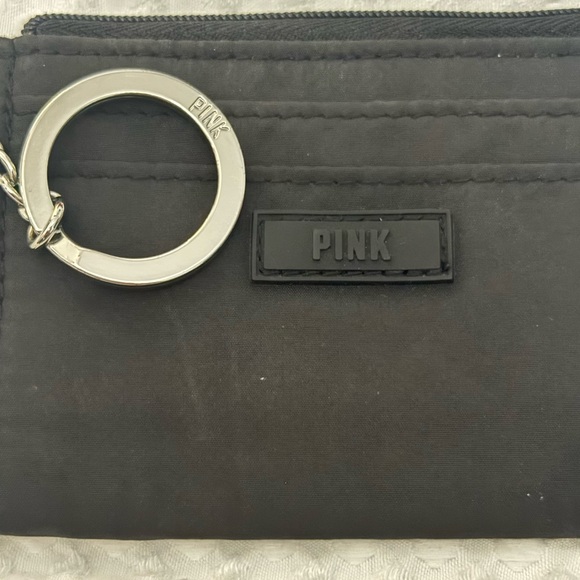 Pink Victoria’s Secret Black Keychain Wallet - Picture 4 of 4
